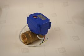 Motoros Golyóscsap 12V DC 1/2" (3 vezeték)